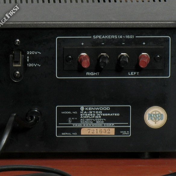 KA3700 AudioVintageFirst